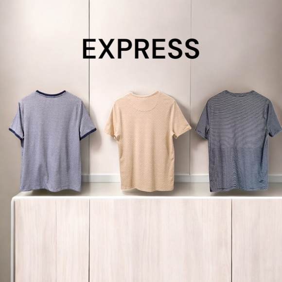 Express Men's Short Sleeve Tee Set - Medium - Picture 2 of 4